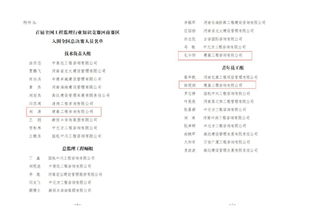 喜報(bào) | 熱烈祝賀建基咨詢?nèi)唤艹鐾蕵s耀晉級(jí)首屆全國工程監(jiān)理行業(yè)知識(shí)競賽總決賽！